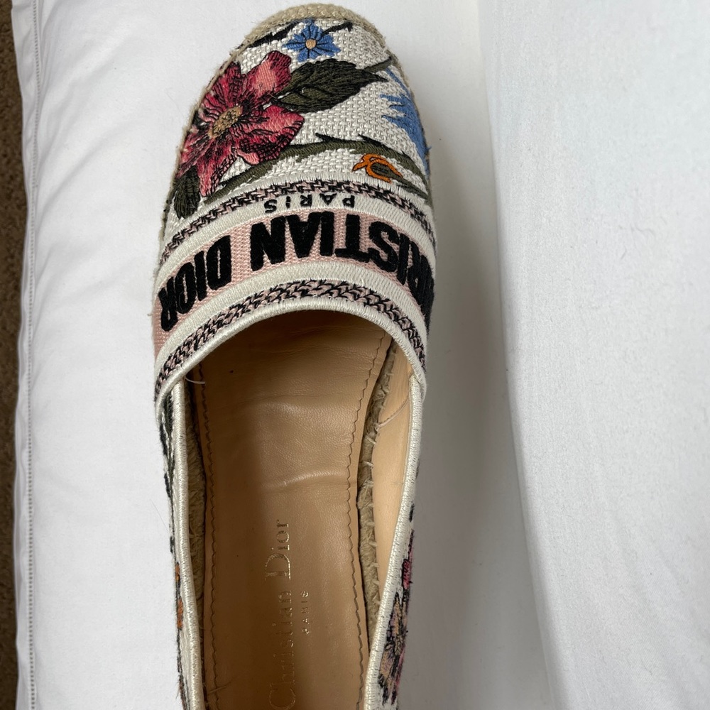 Dior Espadrilles Floral